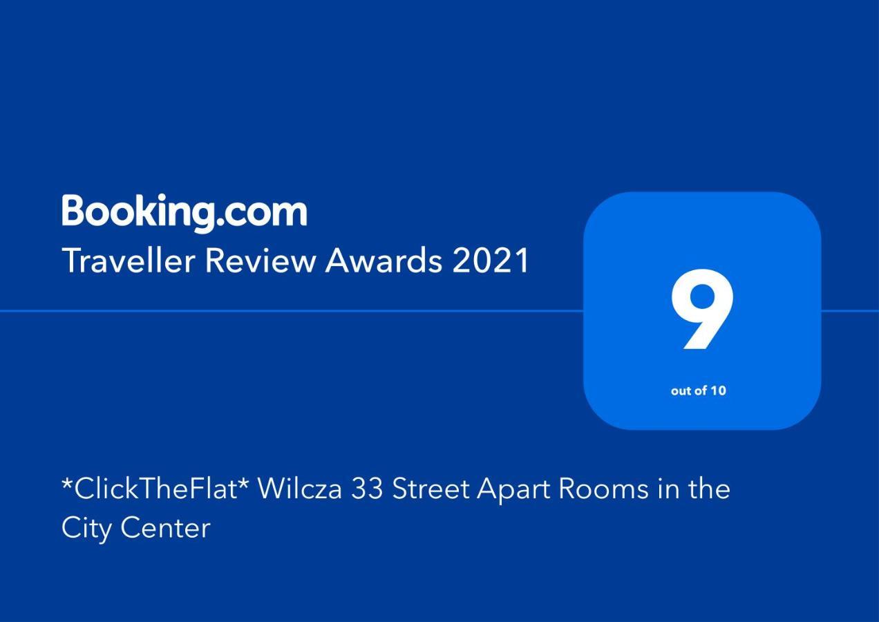*Clicktheflat* Wilcza 33 Street Apart Rooms In The City Center 华沙 外观 照片